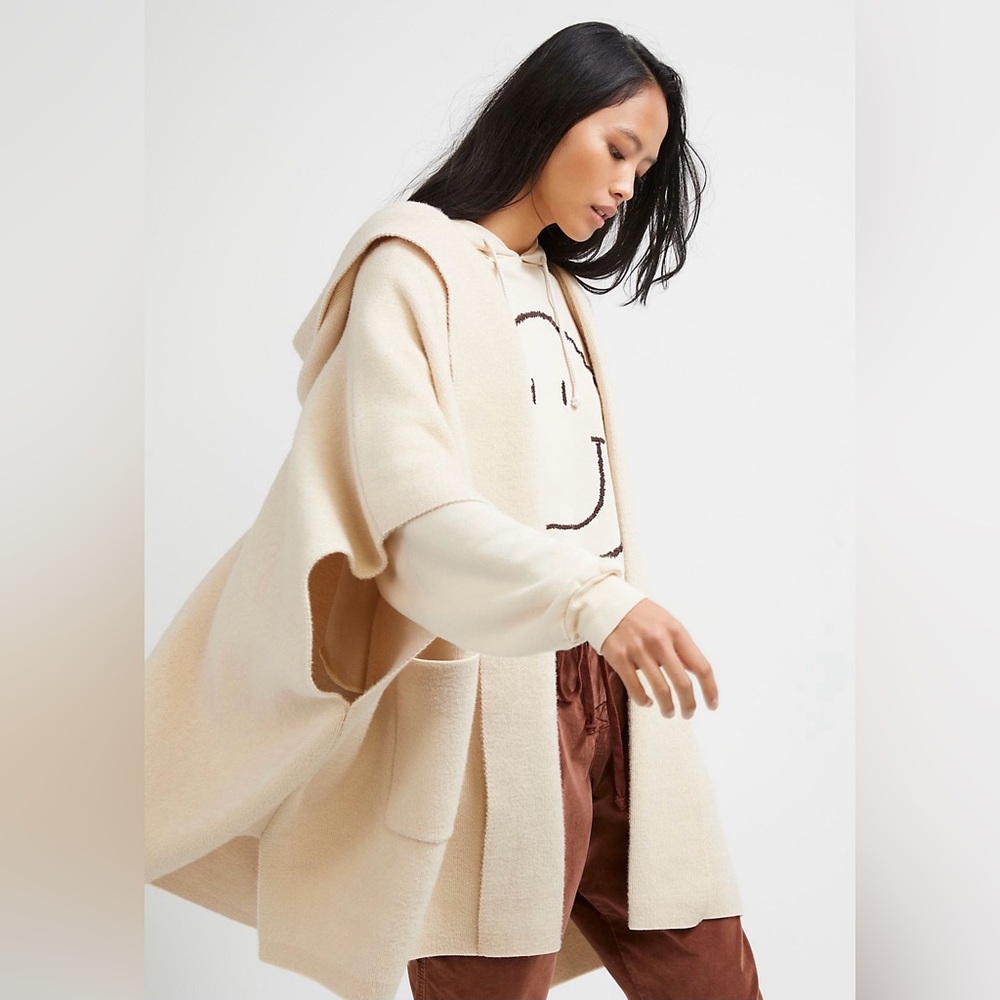 SOLD NWT Free People All I Need Cozy Hooded Duster - Picture 8 of 12